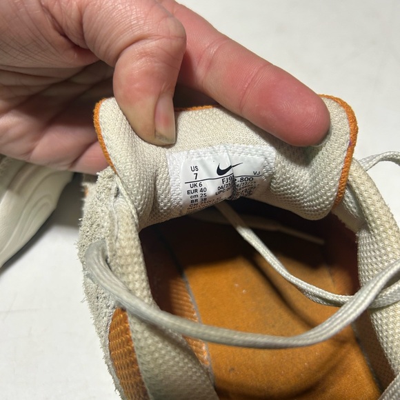 Size 7 - Nike Tech Hera Monarch Black Light Bone - Picture 7 of 7